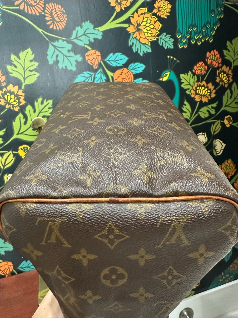 Louis Vuitton Speedy 30 Monogram Canvas Satchel Bag France May 1992 - Picture 9 of 12